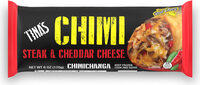 Steak & cheddar cheese chimichanga