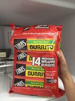 Tina’ Red Hot Beef Burrtio