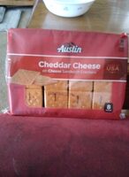Cheddar Cheese Flavored Sandwich Crackers