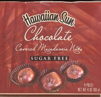Chocolate covered macadamia nut – sugar-free