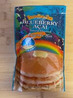 Blueberry acai pancake mix