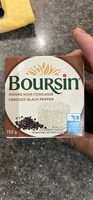 Boursin Cracked Black Pepper Soft White Cheese