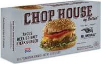 Chop house angus beef brisket steak burger