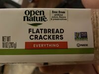 Flatbread Crackers Everything