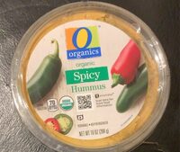 Organic spicy hummus