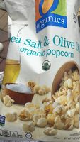 Organic Sea Salt & Olive Oil Popcorn