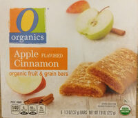 Organic fruit & grain bars