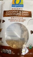 Coconut & Dark Chocolate Chips Granola
