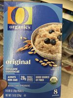 Organic original instant oatmeal, original