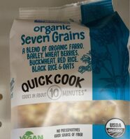 Organic seven grains a blend of organic farro