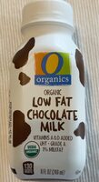 Low fat chocolate milk