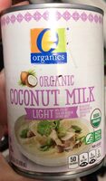 Organic light coconut milk