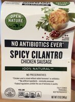 Spicy Cilantro Chicken Sausage