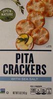 Pita Crackers With Sea Salt