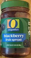 Organic Blackberry Fruit Spread