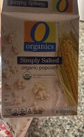 Simply salted microwave popcorn
