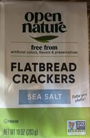 Flatbread Crackers: Sea salt