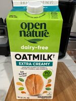 Oat milk extra creamy
