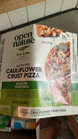 Cauliflower Crust Pizza Roasted Vegetable