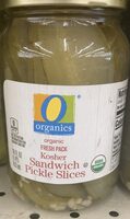 Kosher Sandwich Pickle Slices