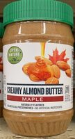 Maple Creamy Almond Butter