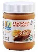 Organic raw honey spreadable, raw honey