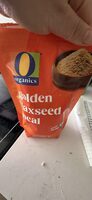 O organics, organic golden flax meal
