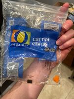 Organic carrot chips, carrot