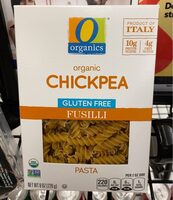 Chickpea fusilli pasta