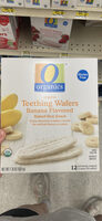 Teething Wafers Banana Flavored