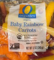 Organic Baby Rainbow Carrots