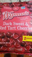 Dark sweet and red tart cherries
