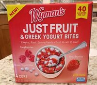 Just Fruit & Greek Yogurt Bites