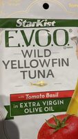 E.V.O.O. Wild Yellowfin Tuna with Tomato Basil in Extra Virgin Olive Oil