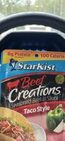 Beef Creations Seasoned Beef in Sauce Taco Style