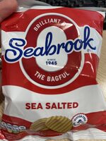 Seabrook sea salted crisps
