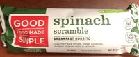Spinach scramble