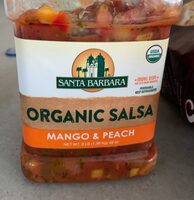 Organic Salsa Mango & Peach