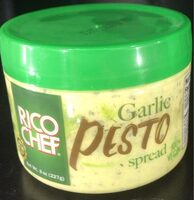 Garlic pesto spread