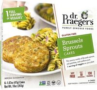 Brussels sprouts cakes