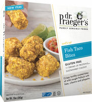 Gluten free fish taco bites