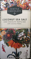 Coconut Sea Salt Dark Chocolate Truffle Bar