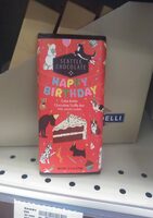 Seattle chocolates, milk chocolate truffle bar, birthday cake batter