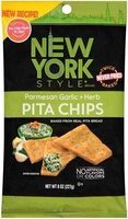 Garlic parmesan pita chips