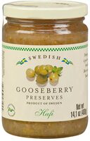 Hafi - Swedish Gooseberry Preserves, 420g (14.1oz) Jar