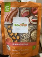 Salmon, oats & squash Blenderized Whole Meal