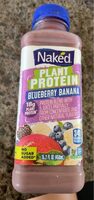 Pant protein blueberry banana
