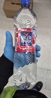 Black cherry sparkling natural spring water, black cherry