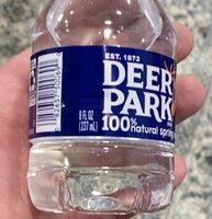Natural spring water