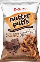 Peanut Butter & Chocolate Puffed Snack, Peanut Butter & Chocolate
